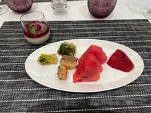 Assorted desserts from the buffet
