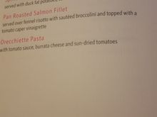Main Course Selections