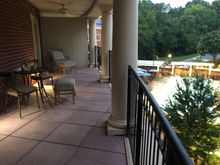 Private balcony