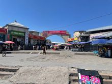 Entrance to Osh Bazaar