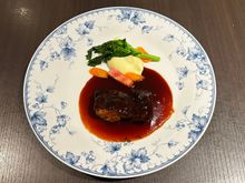 Example of evening cocktail time meal