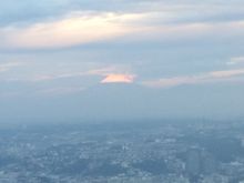 Here was my view of Mt Fuji from the Royal Park Yokohama