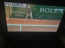 After dinner I decided to check out the LiveTV offering and watched tennis for a while, however