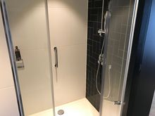 Shower strength is great