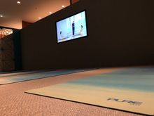 Main yoga area