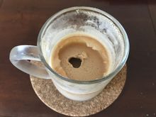 Frozen latte 