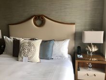 Master bedroom in the suite