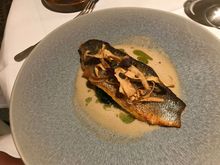 Perch: beurre blanc