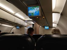 TK Airbus 321 business class view from seat 03F