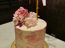 Another of June babies red velvet birthday cake
