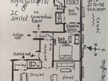 Floorplan of Royal Uite #101