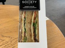 The sandwiches, which were quite nice.  