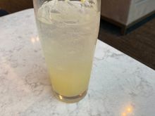 The featured Polaris Star cocktail. Tastes like summer in a glass. Perfect to get me excited for the lemon groves of the Amalfi coast
