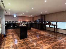 Executive lounge buffet area