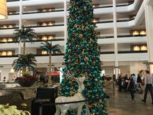 Lobby decorations