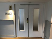 Doors on 6th floor to suite 