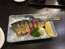 Grilled saba 