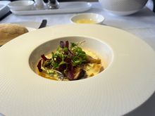 Starter - Fig Tart nice with the Tablas Red