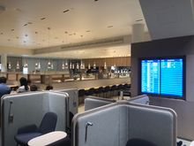 Seating and food area