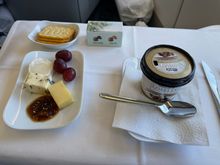 Dessert cheese plate + ice cream and box of chocolates
