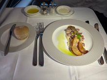 Duck starter, which was very tasty 