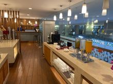 GA lounge food buffet