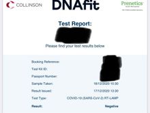 The report that you receive from Collinson
