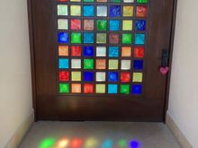 Entrance door from inside
