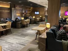 The only lounge open at International departure is PP. it was packed with multiple flights and everyone was in close proximity without masks eating  etc. I moved from there fairly quickly due to their load. 