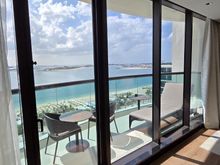 Main room and balcony