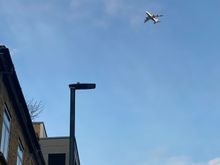 A380 G-XLEF just flew over my house in sunny south London. I did a double take when I saw it! Just back for LHR maintenance perhaps?