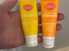 These are the lume deodorant travel sizes, I LOVE lume and it is now my go to deodorant, 