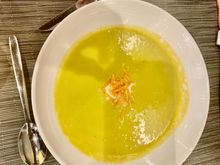 The soup was excellent according to MRs. Kmxu. This is the first item on small bits section.