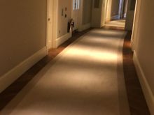 Wide corridors.