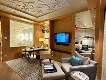 Generous sitting area