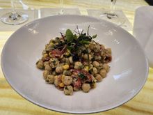 Tahini & Lemon chickpea salad