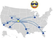 COS route map