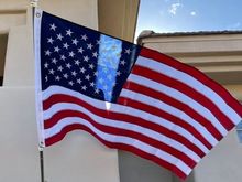 This went up at my house just after the oath. 