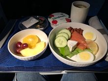 Protein plate. They gave you a choice of this or egg white and kale quiche. I needed my protein. 
