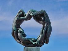 Oslo - March- The Vigeland Park 