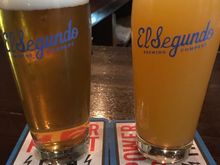 Enjoying some brews near LAX
