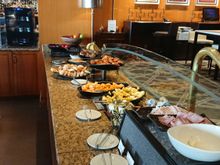 Buffet in the Clublounge.