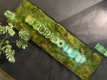 The El dorado lounge is the J lounge for AA as well as priority pass. 24 hours. Large. 