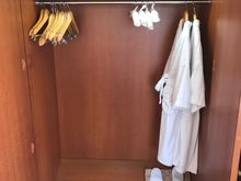 Bathrobe and slippers