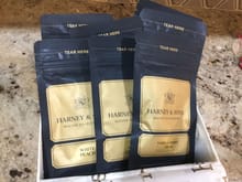 Here are the 7 teas that were in the Harney and Sons box. My husband made me peanut butter chocolate chip cookies to welcome me home-tea and cookies it is!