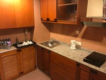 Kitchen (can be reached from outer corridor or from living room)