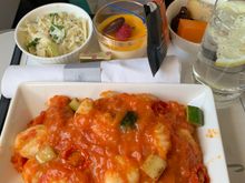 Gnocchi with courgette (albeit 4 teeny tiny cubes) 