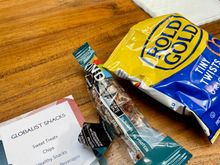 List of Globalist snacks at front desk