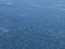 hot-air balloons in the Sammamish Valley