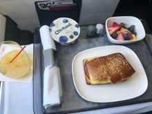 This was disgusting. At least the fruit was edible.